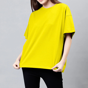 เสื้อยืดผู้หญิงทรงหลวมสบายๆ ทันสมัย ดีไซน์สวย ใส่ได้ทุกโอกาส ไซส์ใหญ่ เป็นมิตรกับสิ่งแวดล้อม ราคาคุ้มค่า รับออกแบบลายเสื้อยืดผู้หญิงตามสั่ง - Product Image 5