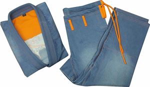Kimono de Jiu-Jitsu Brésilien en Denim Marque Privée – Coupe Shoyoroll pour Commandes en Gros - Product Image 4