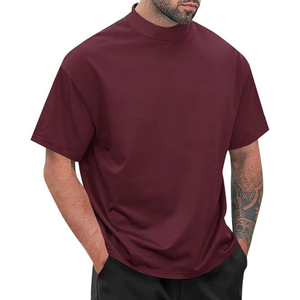 Ropa Deportiva para Hombre, Polo de Punto de Algodón con Cuello Redondo, Tela de Ganchillo, Camiseta Unisex Personalizada de Secado Rápido - Product Image 4