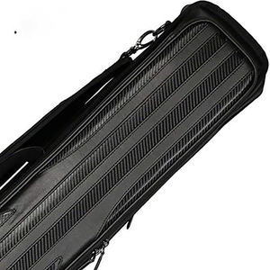 Durable <b>Pool</b> Billiard <b>Cue</b> Bags Storage Case Large Capacity Canvas Compatible 1/2 Joint <b>Cues</b> Multiple Pockets Soft Snooker Bags - Product Image 5
