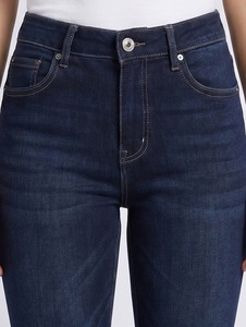 Women's Luxury Designer-Style <b>Boot</b> Cut Knee-Length Eco-Friendly Denim Jeans with Premium Cotton and High Quality Finish - Product Image 5