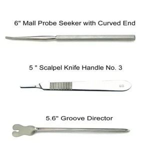 Juego de Instrumentos Quirúrgicos Avanzados para Autopsias Forenses con Instrumentos de Examen Post-mortem de Acero Inoxidable Duradero - Product Image 3