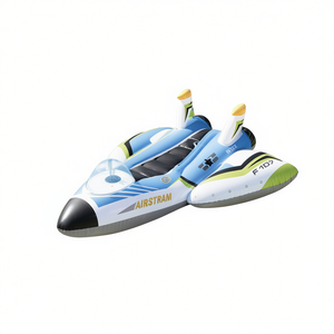 Gommone gonfiabile Intex Airplane Float 117cm per bambini e adulti, gioco acquatico con pistola a spruzzo - Product Image 2
