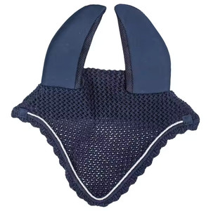 Bonnet anti-mouches pour chevaux avec protection extensible, douce et durable pour les oreilles, idéal pour l'équitation et l'entraînement - Product Image 5