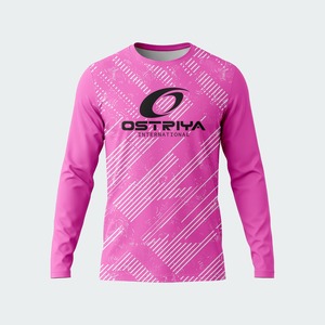 Camiseta de Fútbol de Manga Larga con Estampado por Transferencia de Calor, Cuello Redondo, Secado Rápido, Transpirable, Sublimación Completa, para Adultos - Product Image 6