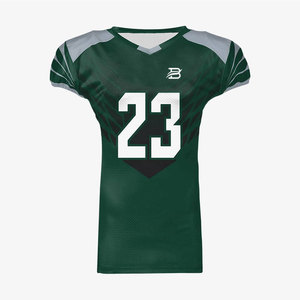 Nouveauté - Vêtements de sport - Impression personnalisée du nom - Tissu 100% polyester - Meilleur prix - Maillot de football américain - Product Image 1