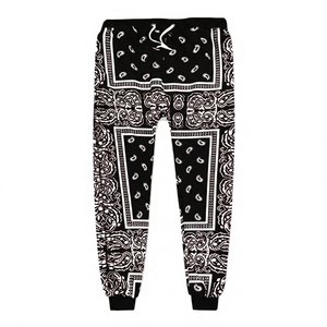 Pantalon de jogging décontracté pour homme, style harem, en toile légère, avec cordon de serrage, séchage rapide, respirant et confortable - Product Image 6