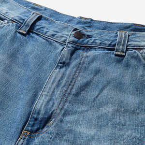 Hot Summer High Quality Jeans Jorts Men Custom Design Jeans Short Dark Denim Shorts Jorts - Product Image 4