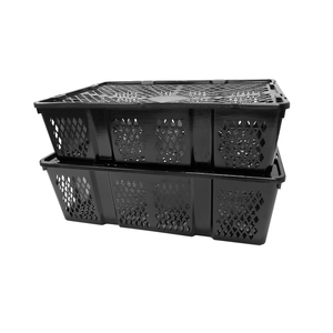 Heavy Duty PP <b>Plastic</b> Longan Harvest <b>Crate</b> Ventilated Stackable Agricultural Fruit Basket - Product Image 2
