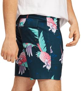 OEM Custom Design <b>Men's</b> Beach Board <b>Shorts</b> 100% Polyester Sublimated Solid Pattern Factory Direct XS Back Pocket Swimwear Trunks - Product Image 5