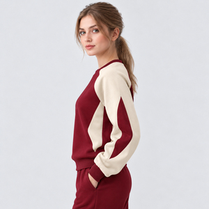 New <b>Women</b> <b>Sweatshirt</b> Featuring Premium Knit Material Moisture Absorbing Comfort Easy Care Fabric <b>Long</b> Lasting <b>Sweatshirt</b> - Product Image 3