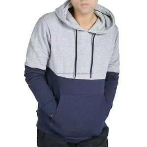 Sweatshirts à capuche pour hommes pull thermique en coton avec fermeture éclair motif imprimé 100% coton fabriqué au Pakistan - Product Image 2