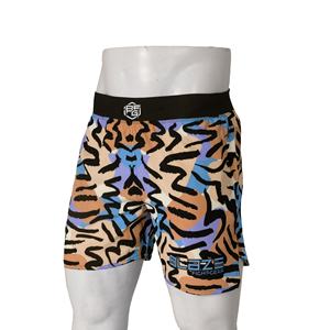 Short de gym extensible et confortable pour hommes, avec logo personnalisable, motif de décoration pour la boxe MMA Grappling - Product Image 1