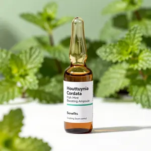 Dibl Ampolla Facial Antienvejecimiento con Ácido Hialurónico, Desarrollada en Corea, Suero Hidratante con Extracto de Pescado, Menta y Houttuynia Cordata - Product Image 1