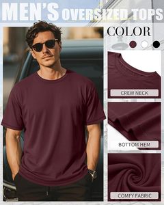 Camiseta de Algodón Premium para Hombre, Estilo Nuevo, Tacto Suave, Tejido Transpirable, Prenda Informal de Moda, Ropa de Calle de Verano, Venta al Por Mayor - Product Image 4