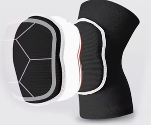 Genouillères unisexes en nylon avec élastique pour l'entraînement au volley-ball et une protection de base - Product Image 3