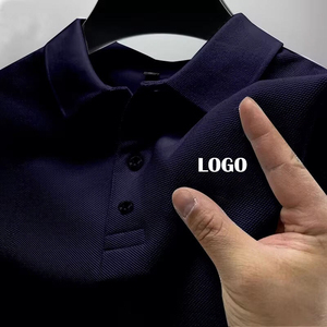 เสื้อเชิ้ตผู้ชายแขนสั้นถักนิตติ้ง ผ้าฝ้าย 100% เป็นมิตรกับสิ่งแวดล้อม ยับยาก แห้งเร็ว ระบายอากาศได้ดี คุณภาพสูง ปรับแต่งได้ สำหรับฤดูร้อน - Product Image 4