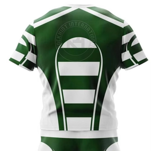 Ensemble de maillot et short de rugby pour homme, conçu pour un confort optimal, une grande mobilité et une utilisation durable - Product Image 4