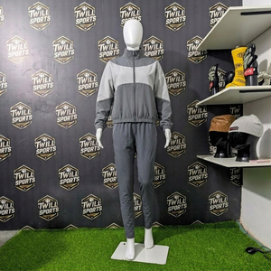 เสื้อกันลมผู้หญิงแบบใหม่สำหรับฤดูใบไม้ร่วง  ผ้าทอเนื้อนุ่ม  น้ำหนักเบา  ดีไซน์หลวมสบาย  แขนยาว  กันน้ำ กันลม  มีซิป  โลโก้  แบบลำลอง - Product Image 3