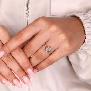 Anillo de compromiso y boda Art Deco con diamante de corte ataúd de 1.57 quilates, cultivado en laboratorio, joyería de oro vermeil de 14k, anillo de eternidad - Product Image 6