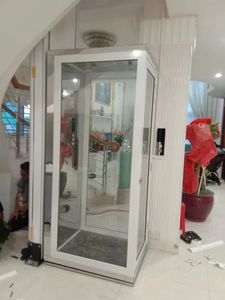 Elevador Doméstico Eléctrico Mini sin Eje, Neumático, sin Engranajes, de 4 Pisos, 400 kg, para Interiores y Exteriores, para Personas con Discapacidad - Product Image 1