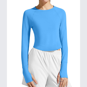 Custom Printed <b>Women</b> Long Sleeve <b>Rash</b> <b>Guard</b> for Training Wear Design Your Own Quick Dry <b>Rash</b> <b>Guard</b> - Product Image 6