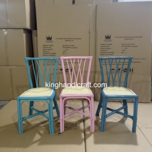 Location de chaise enfant en rotin faite à la main style bohème pour événements, mariages, fêtes, décorations d'anniversaire, accessoires de photographie - Product Image 1