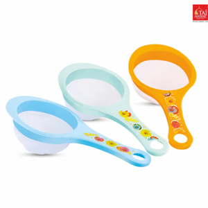 Colador de Té y Café de Plástico con Diseño Floral, Utensilio de Cocina Multiusos - Product Image 1