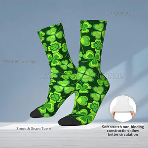 Calcetines de Sublimación en Stock, Suministro Directo de Fábrica, Nueva Llegada, Calcetines de Sublimación Más Vendidos - Product Image 5