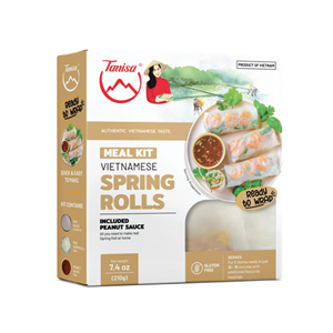 Kit de Comida para Rollitos Primavera Vietnamitas (Incluye Salsa de Cacahuete) – Producción Directa de Fábrica, Certificación FSSC, HALAL, ISO, HACCP - Product Image 1