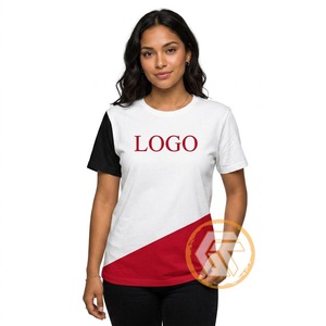 Customized Delta Women's Sorority T-Shirt <b>High</b> Quality Breathable Eco-Friendly 180g Cotton Jersey Solid Pattern Half Sleeve - Product Image 1