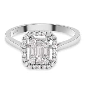 Anillos de Boda Clásicos de Diamantes en Oro Blanco de 18k, Certificados por IGI, Fabricante de Joyería al por Mayor para Fiestas - Product Image 6