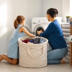 Bolsa de Almacenamiento de Ropa de Algodón Ecológica – Resistente, 280 GSM - Product Image 2