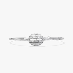New Moissanite Diamond Bracelet <b>for</b> Women and <b>Men</b>, Mix Cut Diamond Bracelet <b>For</b> Wedding, White Gold moissanite Bracelet - Product Image 5
