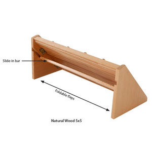 Porte-cartes de table carré en bois au design élégant et moderne, décorations de fête, meilleure qualité, logo personnalisé, artisanat naturel fait main - Product Image 3