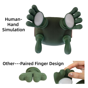 CYANMED Masseur de nuque et d'épaules 4D sans fil à simulation de main humaine, pétrissage Shiatsu pour la relaxation musculaire – Meilleure vente - Product Image 2