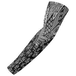 Manchons de bras unisexes rafraîchissants 100 % polyester, style gaming, imprimé numérique, protection UV solaire, compression, légers, pour le sport et le cyclisme - Product Image 2