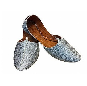 Khussa Shoes Pakistan Made Groom Wedding Party Fancy Stylish Fashionable Casual Outdoor Footwear <b>Plus</b> <b>Size</b> Breathable Khussas - Product Image 5