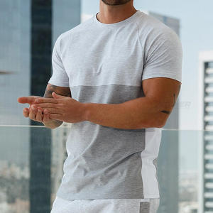 Camiseta Deportiva Extra Grande de Algodón Tejido con Lavado Ácido Personalizado para Hombre, con Impresión de Logotipo Personalizado, Ropa Deportiva Urbana - Product Image 2