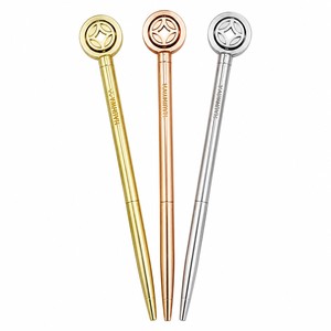 Luxury Metal Ballpoint <b>Pen</b> Rotatable Diamond Shape Writing <b>Pen</b> Custom Logo Gift Stationery <b>Gold</b> Rose <b>Gold</b> Silver OEM ODM - Product Image 1