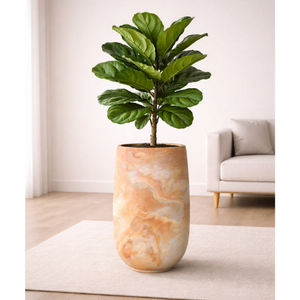 Latest Design Eco-Friendly Lightweight Indoor/<b>Outdoor</b> Home Garden Decor Good Quality Fiberglass <b>Planters</b> Pots - Product Image 1