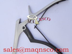 Micro-rongeurs Kerrison à ouverture de mâchoire de 9 mm, avec plaque de maintien fine, ensemble d'instruments chirurgicaux manuels certifiés ISO13485 pour disque intervertébral - Product Image 4