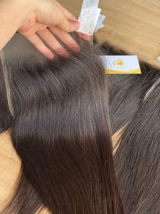 Paquete al por mayor de extensiones de cabello humano 100% vietnamita de alta calidad, doble trama, sin caída ni enredos - Product Image 6