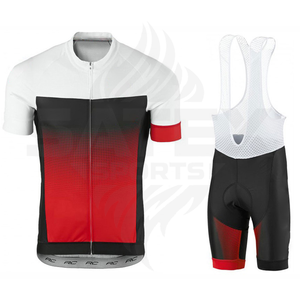 Ensemble de maillot et de short de cyclisme pour hommes, personnalisé, sublimé, léger, respirant, uniforme de cyclisme - Product Image 1