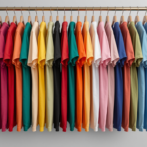 Camisetas Lisas de Algodón 100% para Mujer, Todos los Colores, Camiseta Básica de Manga Corta Sin Estampado con Personalización OEM ODM - Product Image 3
