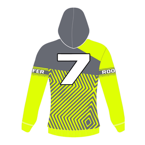 Premium Sublimation Basketball Warmup Hoodies Mock <b>Mesh</b> Tech Sublimation Basketball Hoodies Breathable Shooting Hoodies - Product Image 3