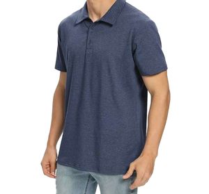 Men's Navy <b>Blue</b> Short Sleeve for <b>Shirt</b> Wholesale Custom Golf <b>Polo</b> <b>Shirts</b> Short Sleeve Business Uniform <b>Polo</b> Clothing Men Custom - Product Image 2
