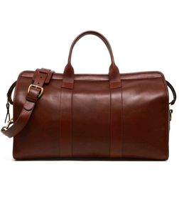 New Arrival Genuine Leather <b>Men</b> Casual Travel <b>Bag</b> Waterproof Duffle Leather <b>Bag</b> <b>For</b> Online sale in Low price - Product Image 1
