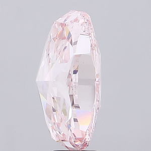 Diamant ovale de qualité supérieure, cultivé en laboratoire, rose intense fantaisie, pureté VS1, polissage excellent, certifié IGI, diamant non monté, export. - Product Image 4