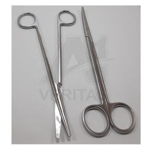 Tijeras Quirúrgicas Reutilizables A-1 VERITAS Dura Toennis-Adson, Clip Hemolock, Acero Inoxidable CVD, para Uso Médico y Escolar - Product Image 1